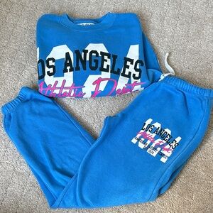 Girls Do Too Adorable Sweat Set- size S 7/8